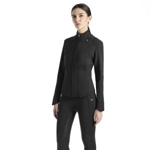 Ego7-Ladies-Cardigan-Corset-Stretch-Black-1