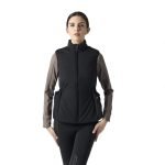 Ego7-Ladies-Ribbed-Padded-Gilet-Black-4