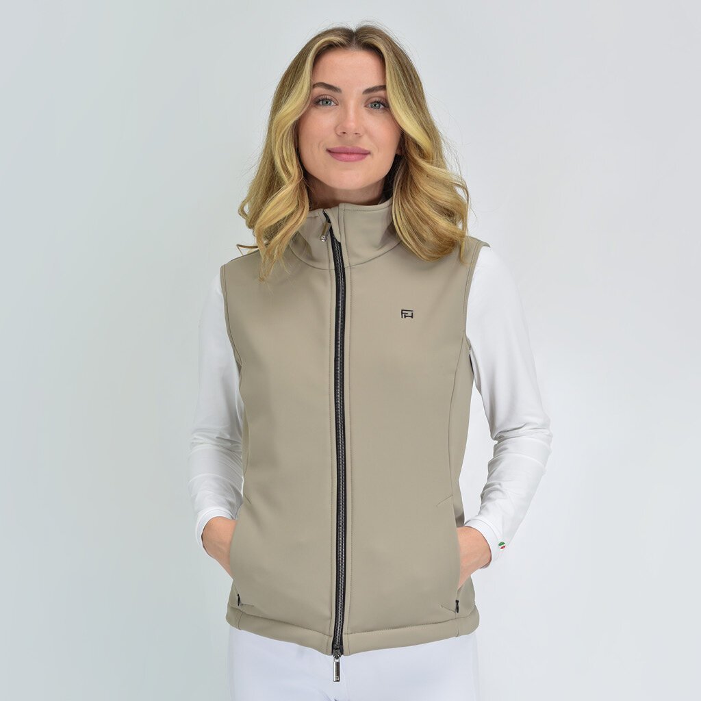 For-Horses-Italy-Pia-Ladies-Gilet-Biege-2