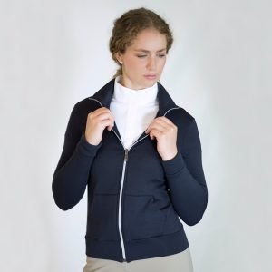 For-Horses-Italy-Sally-Ladies-Sweater-Navy-1