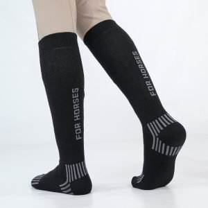 For-Horses-Italy-Unisex-Socks-Black-2