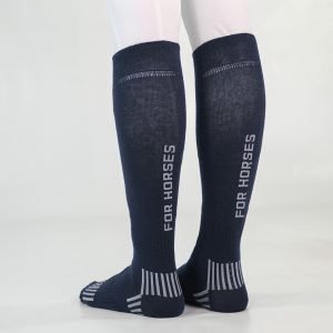 For-Horses-Italy-Unisex-Socks-Navy-2