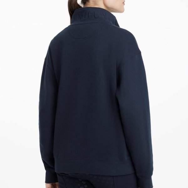 LeMieux-Keira-Quarter-Neck-Sweat-Navy-2 copy