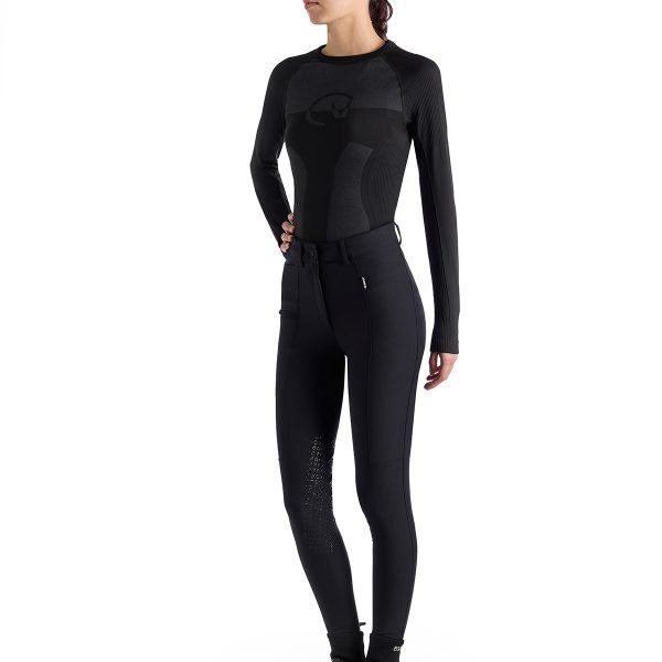 AUDREY Top seamless MV 26-side-black 100