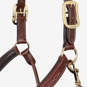 LeMieux-Stitched-Leather-Headcollar-Brown-4