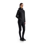 SKYE Water-resistant jacket w Hood MV 26-front side-black 100